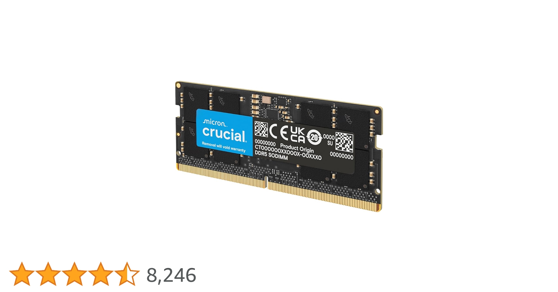 Amazon.co.jp: CT2K32G56C46S5 [64GB Kit (32GBx2) Crucial DDR5 5600